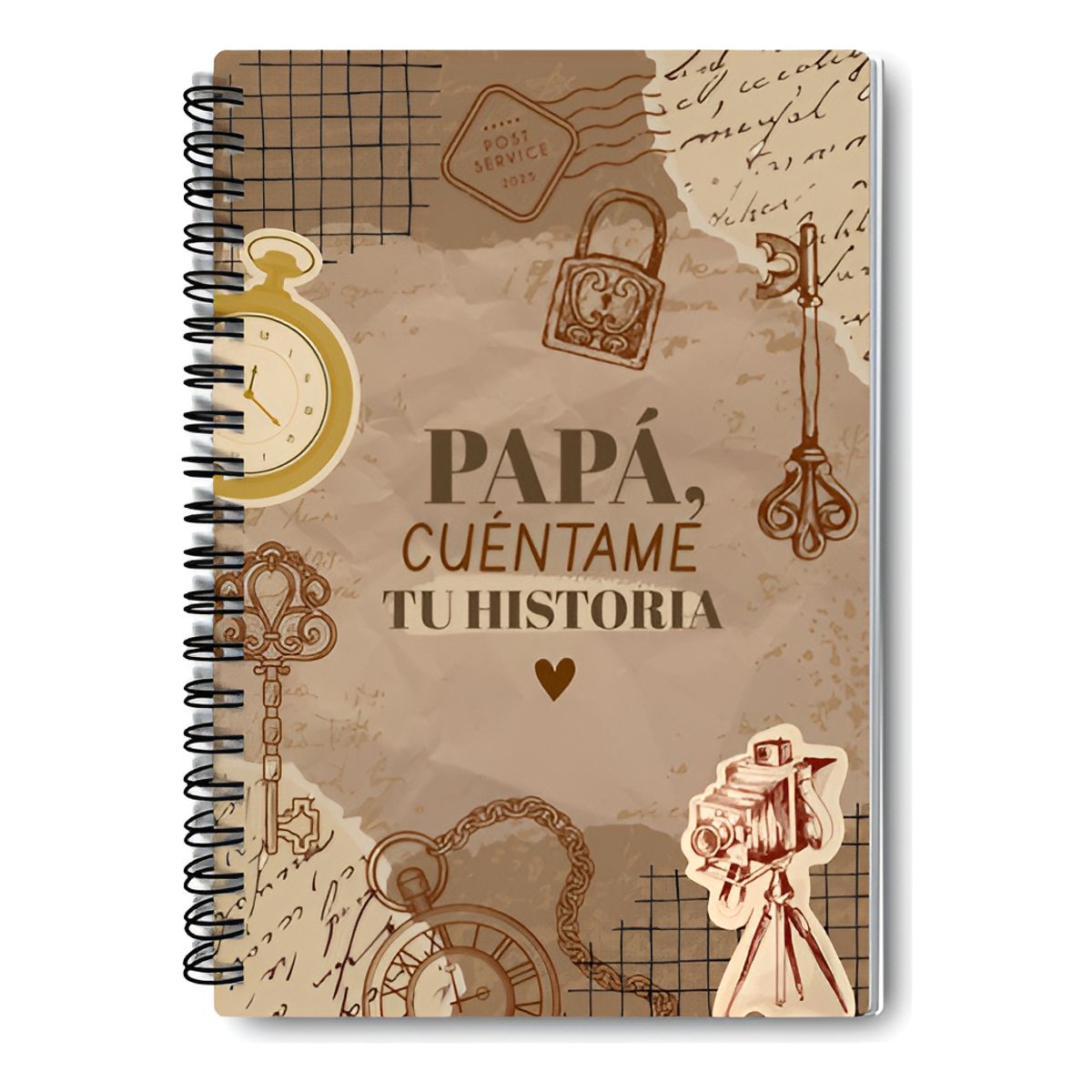 GENERICO - Papá Cuéntame Tu Historia Diario Personal Agenda A5