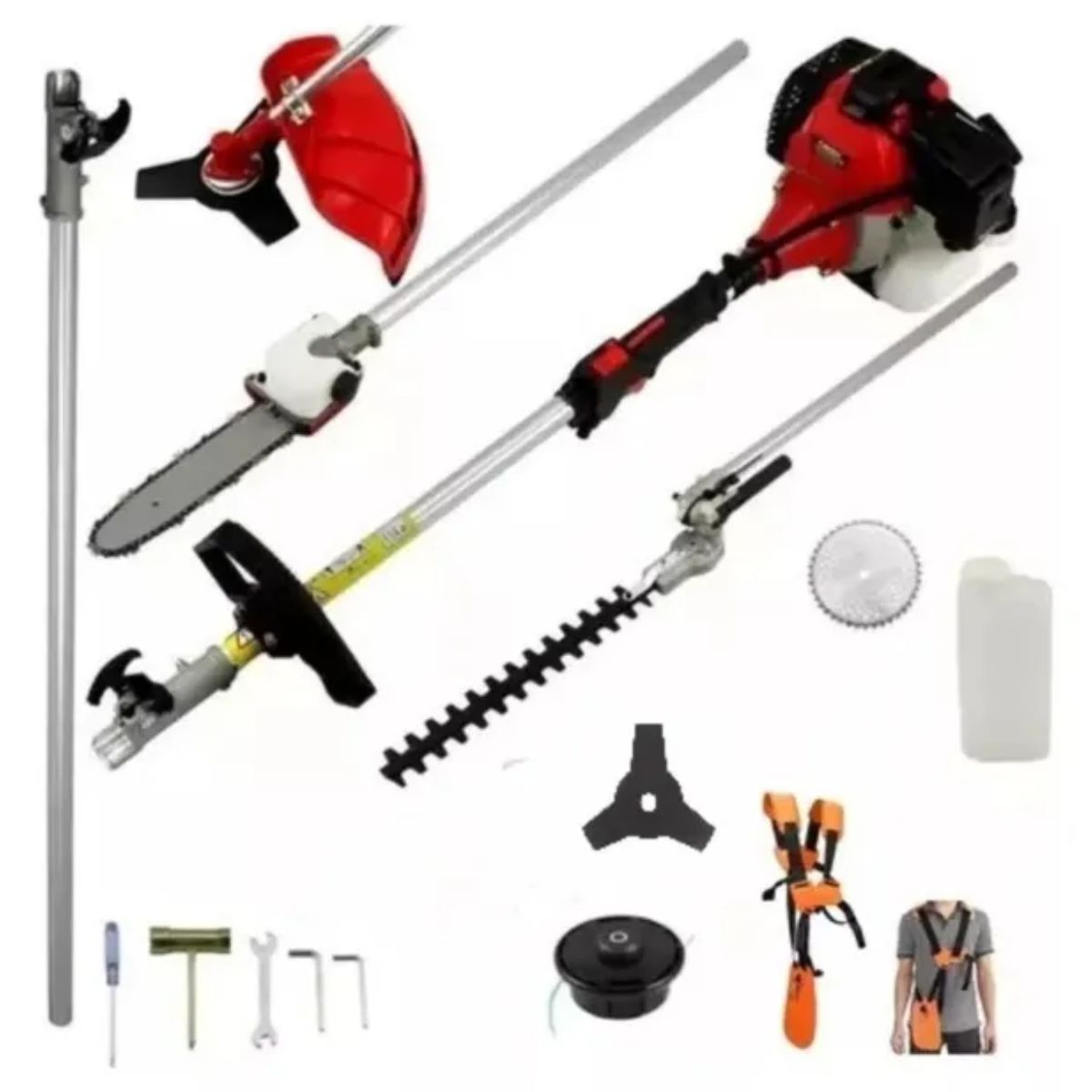 EINHELL - Desmalezadora Orilladora Multifuncional 7 en 1 - Profesional Japon