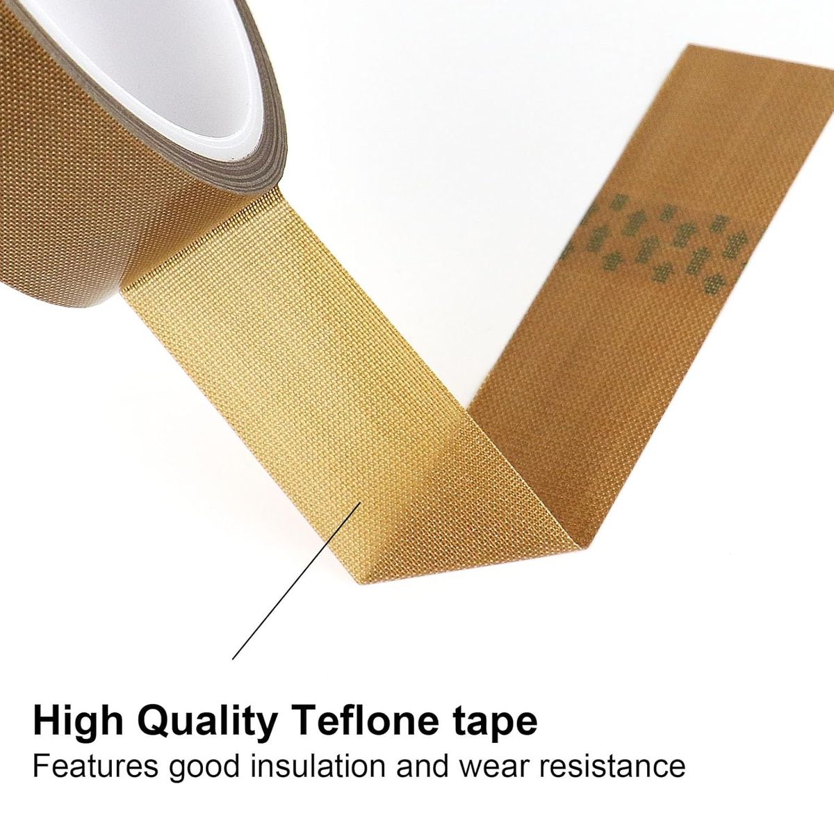 1 Rollo Teflón Adhesivo 15mm X 10 Mtrs para Selladoras, marca KUANGYE - Foto 2