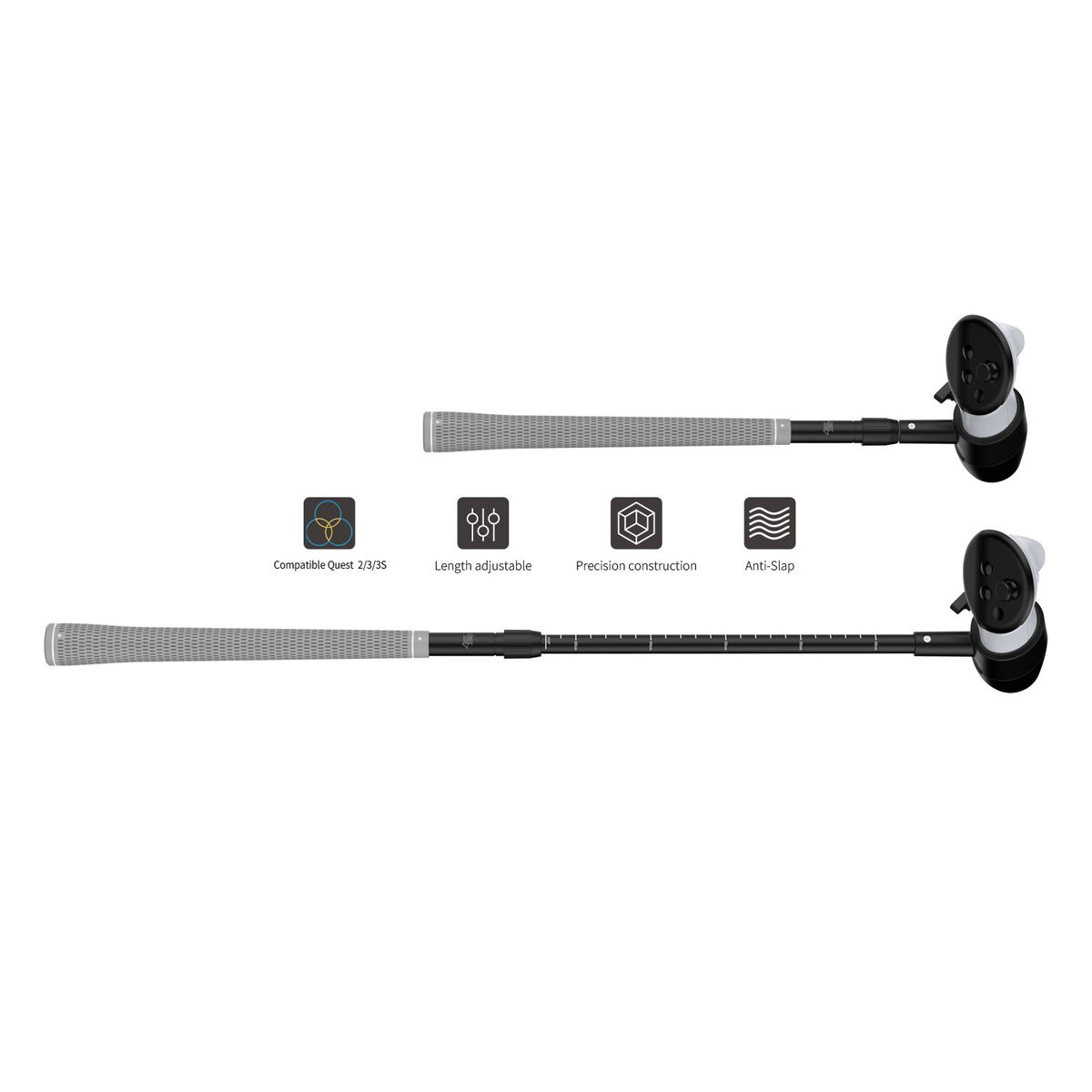 DOBE - DOBE Palo de Golf VR para Quest 233S Longitud Ajustable Un Palo por paquete