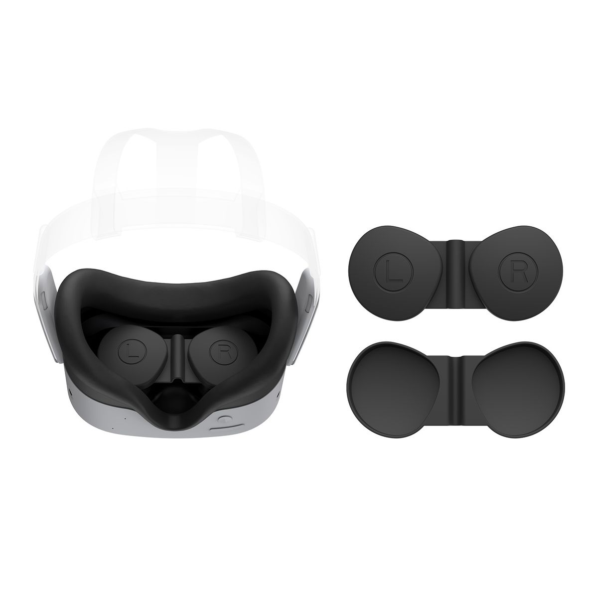 DOBE - DOBE Protector de Lentes  Silicona VR para Quest 2/3S