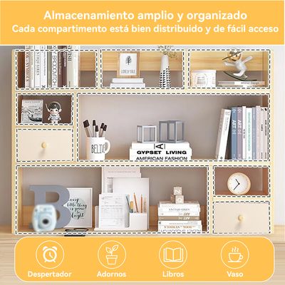 Imagen 2 del producto Organizador De Escritorio Multifuncional Con Repisa
