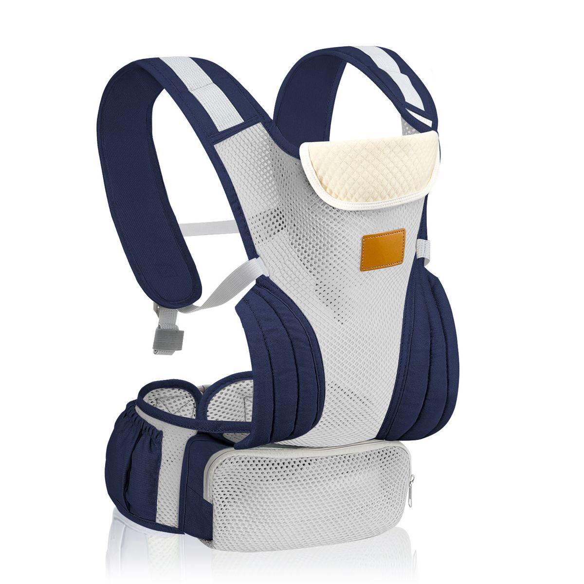 LUKOVEE - Mochila Porta Bebé Ergonómica Asiento Multifuncional 6 En 1