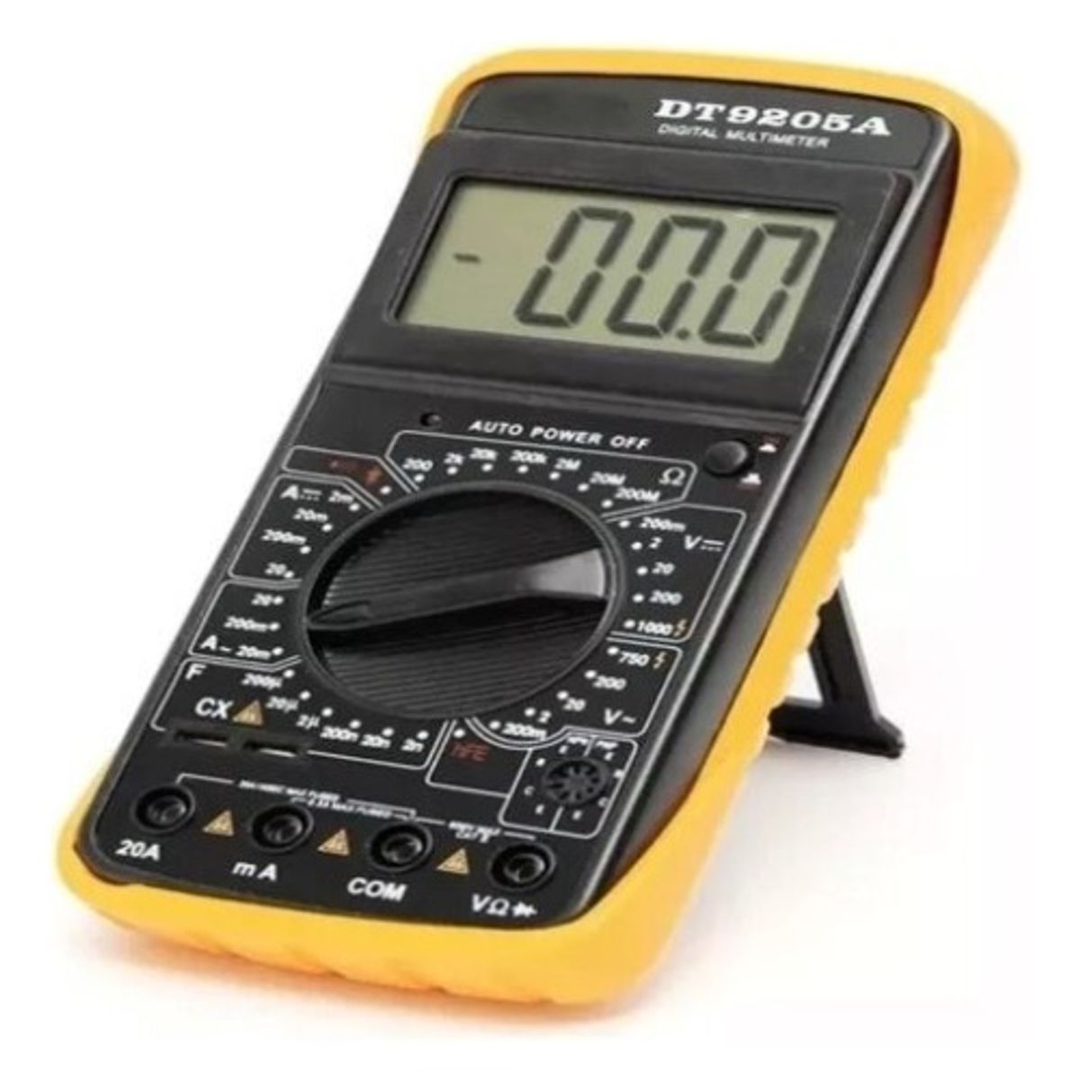 GENERICO - Tester Multimetro Digital Profesional Capacimetro 9205a