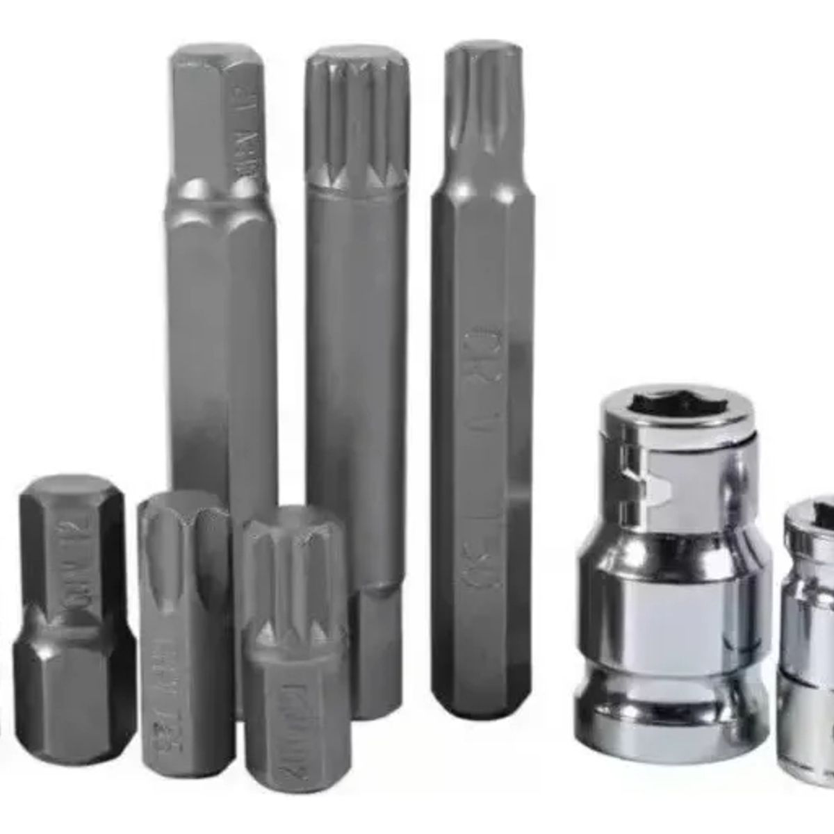 GENERICO - Set Kit Juego Puntas Corto Largo Torx Allen Imbus 40 Piezas