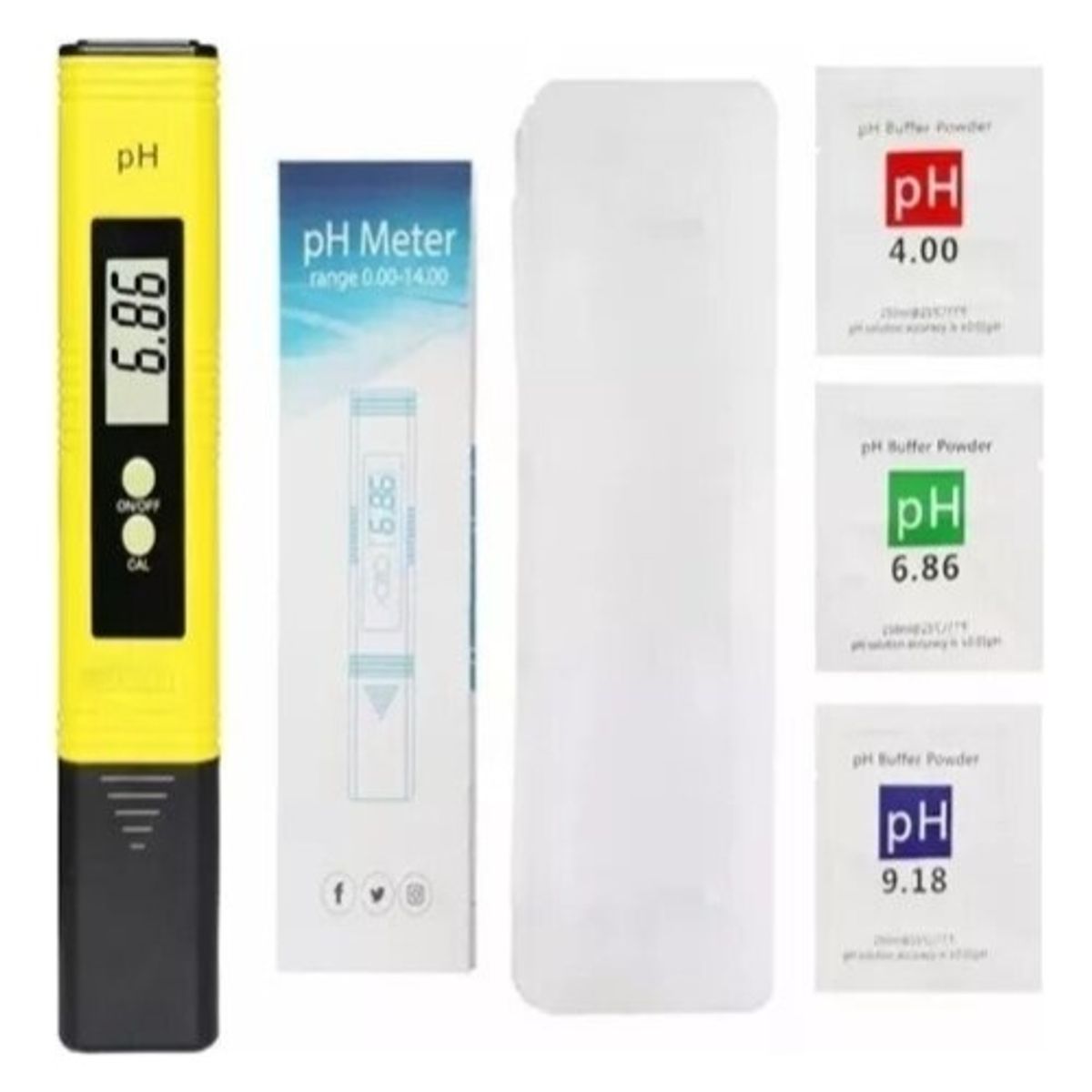 GENERICO - Medidor Ph Phmetro Calibración Portátil Precisión