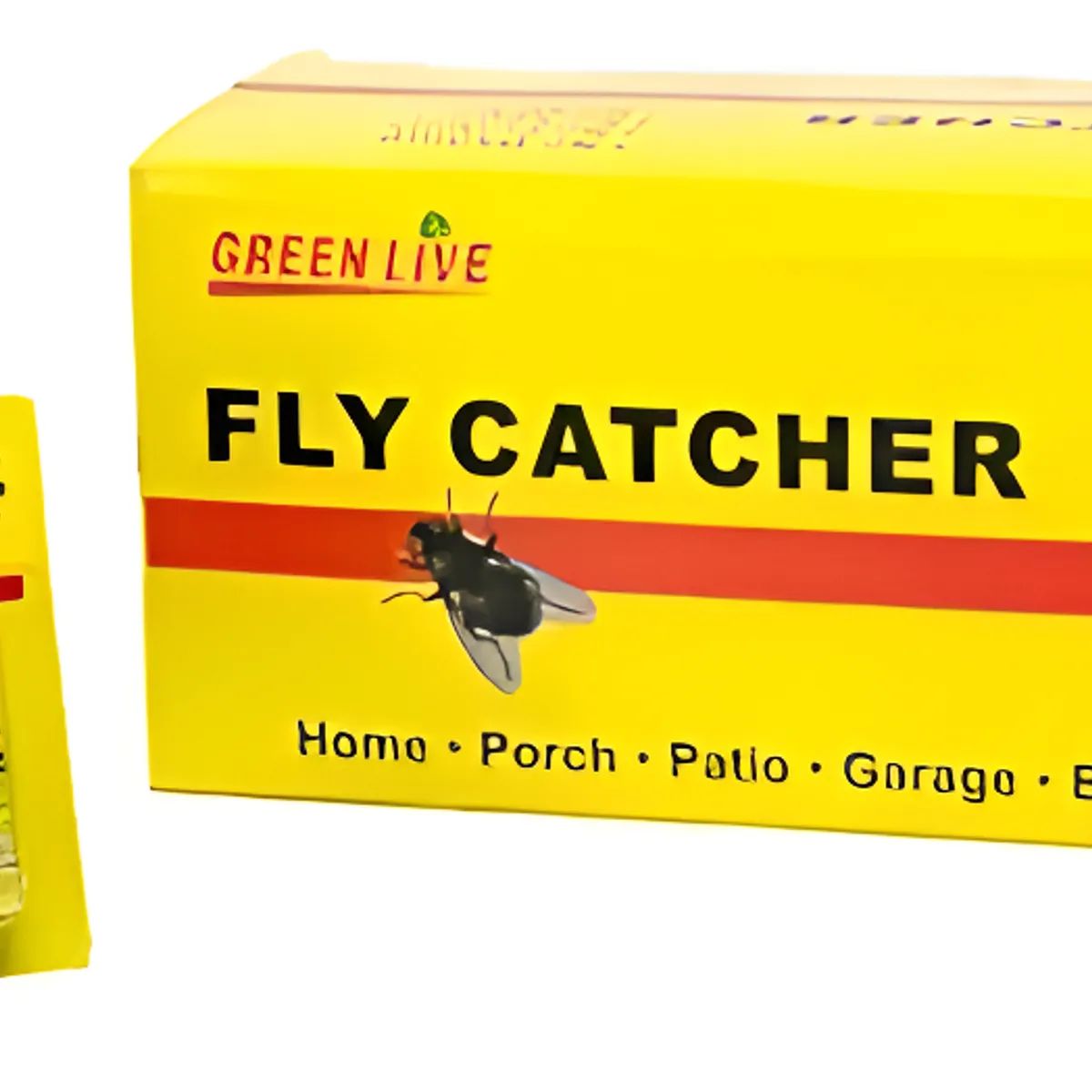 GENERICO - Mata Moscas Elimina Insectos Arañas Anti Mosca Atrapa Amarillo