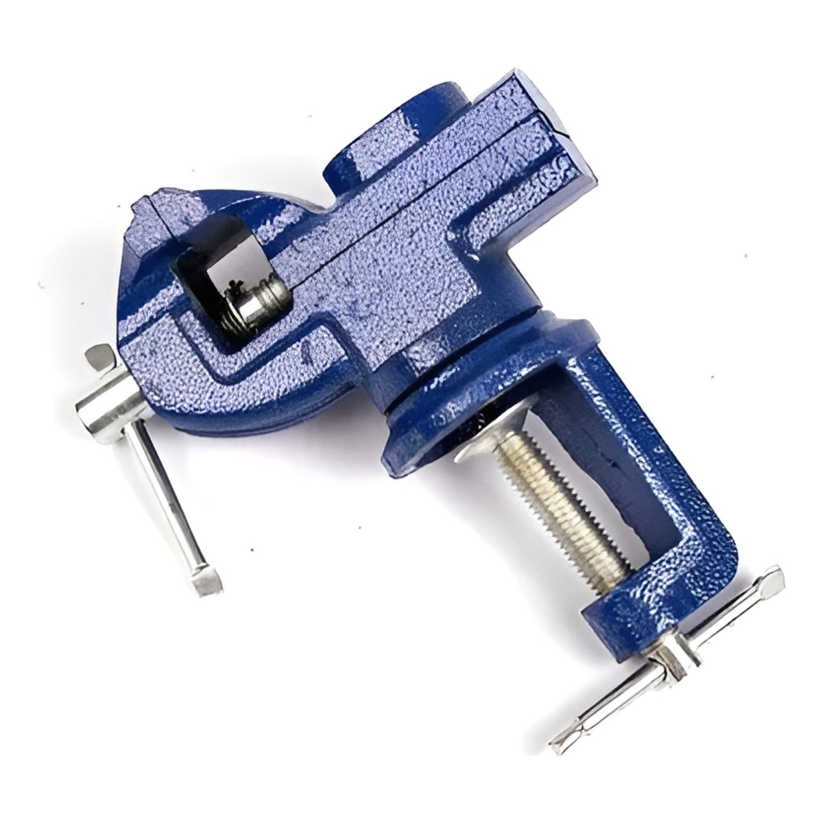 GENERICO - Tornillo De Banco Giratorio 25 Pulgadas Orfebreria Mecanico Azul