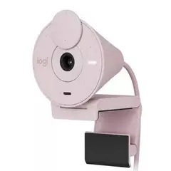 LOGITECH - Cámara BRIO 300 FHD 1080P USB-C Rosa