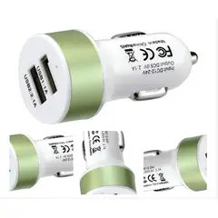 GENERICO - Cargador Para Auto Usb Doble 12 Volt Usb 11 A Y Usb 21 A