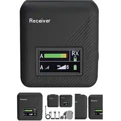 GENERICO - Microfono Inalambrico Audio Profesional Con Reducción Ruido