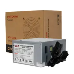 CLIO - Fuente De Poder 650w Atx No Modular