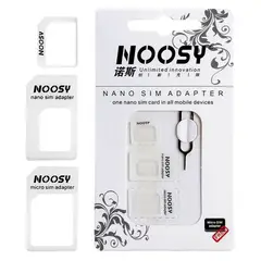 GENERICO - Adaptador Nano Sim A Micro Sim Y Sim Normal