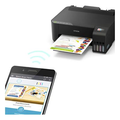 Imagen 2 del producto Impresora EcoTank L1250 WiFi Color Negro A4 Sistema Continuo Bajo Costo
