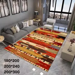 GENERICO - Alfombra Lisa con Diseño 3D 200 x 300 cm, Multicolor TF005