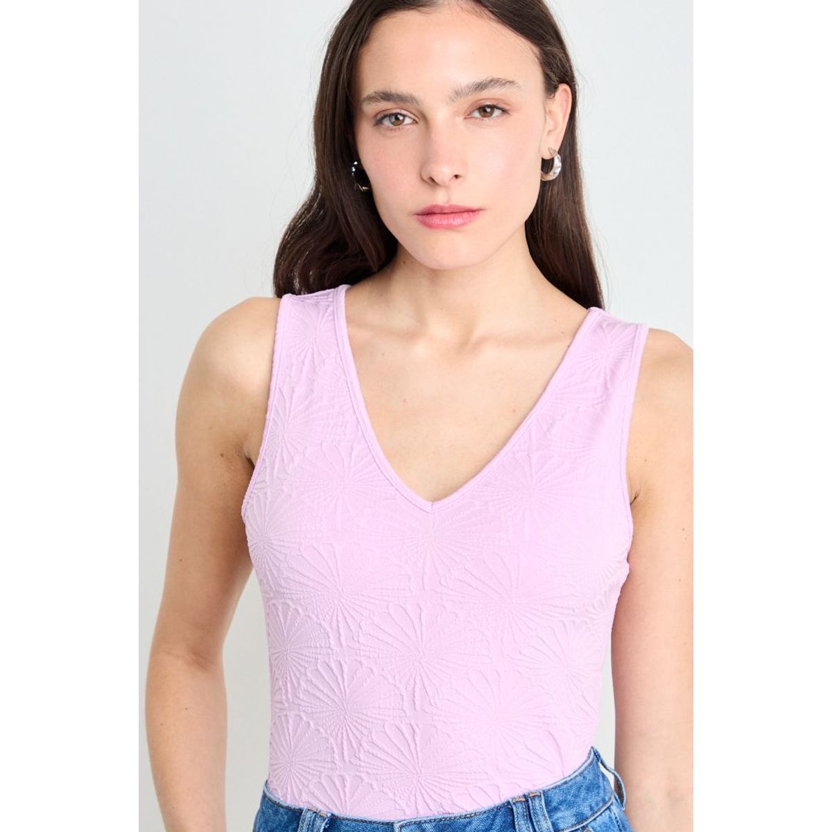 IO - Polera Lisa Mujer Rosa Io