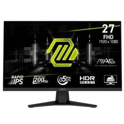 Msi Monitor Gamer 27 (Plano) - Mag 272F - Full Hd 1920X1080