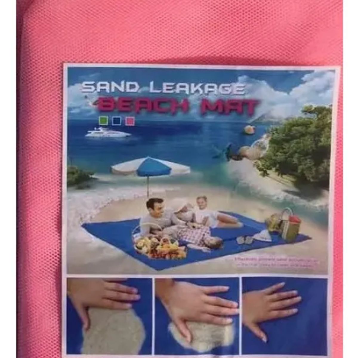 GENERICO - Lona De Playa Antiarena Manta Playera Picnic Impermeable