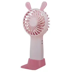 TECNOLAB - Mini Ventilador Portatil Recargable TL672 Rosado