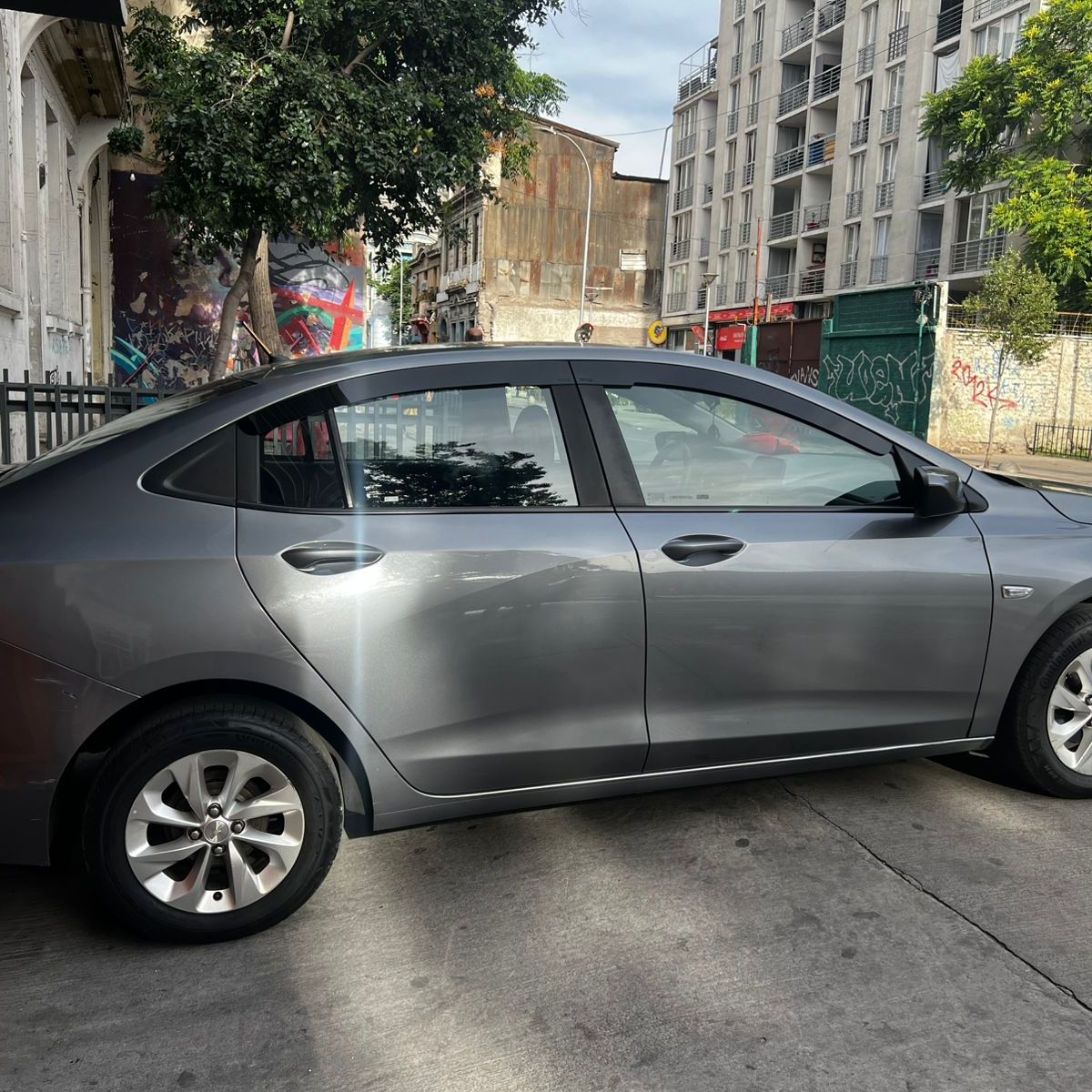 GENERICO - Bota Aguas de Acrílico 2mm plano Negro a Medida para auto Chevrolet Onix turbo Sedan 2021 al 2025