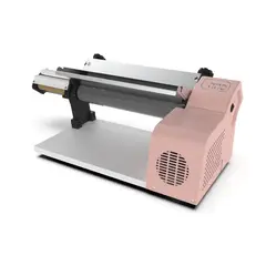 PARETI KITCHENETTE - Sobadora Antiadherente Fondant 370mm Rosada con Cortapasta