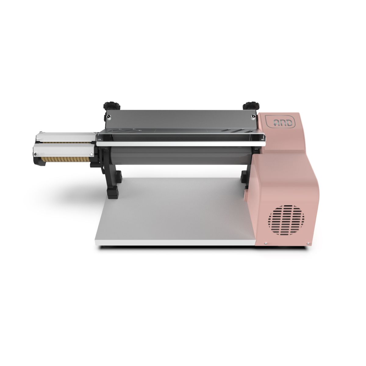 PARETI KITCHENETTE - Sobadora Antiadherente Fondant 370mm Rosada con Cortapasta