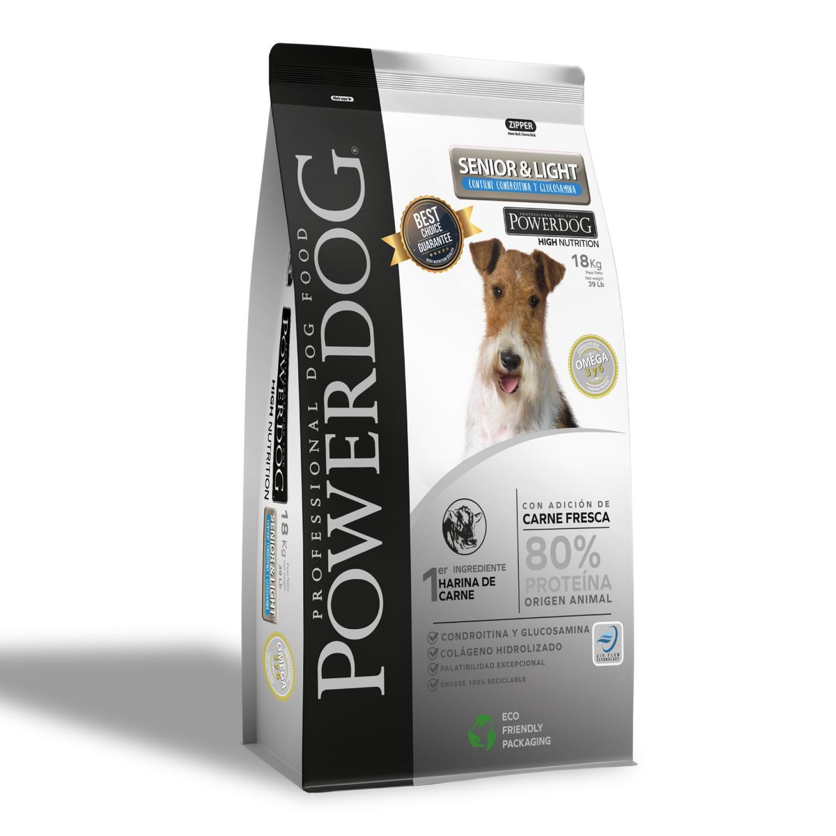 POWER PRO - Alimento Powerdog Perro Senior & Light 3Kg