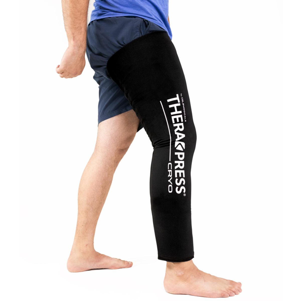 KINEGUN PRO - Compresa pierna frio gel inflamación dolor muscular - Therapress Cryo