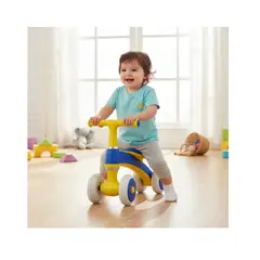 GENERICO - Correpasillos Moto Andador Para Bebes 4 Ruedas Niños AZUL