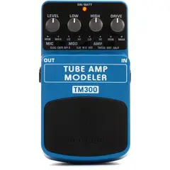 BEHRINGER - Pedal Efecto Modelador TM300 - Tube Amp Modeling