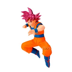 BANPRESTO - FIGURA DRAGON BALL SUPER MATCH MAKERS SSG SON GOKU VS BEERUS