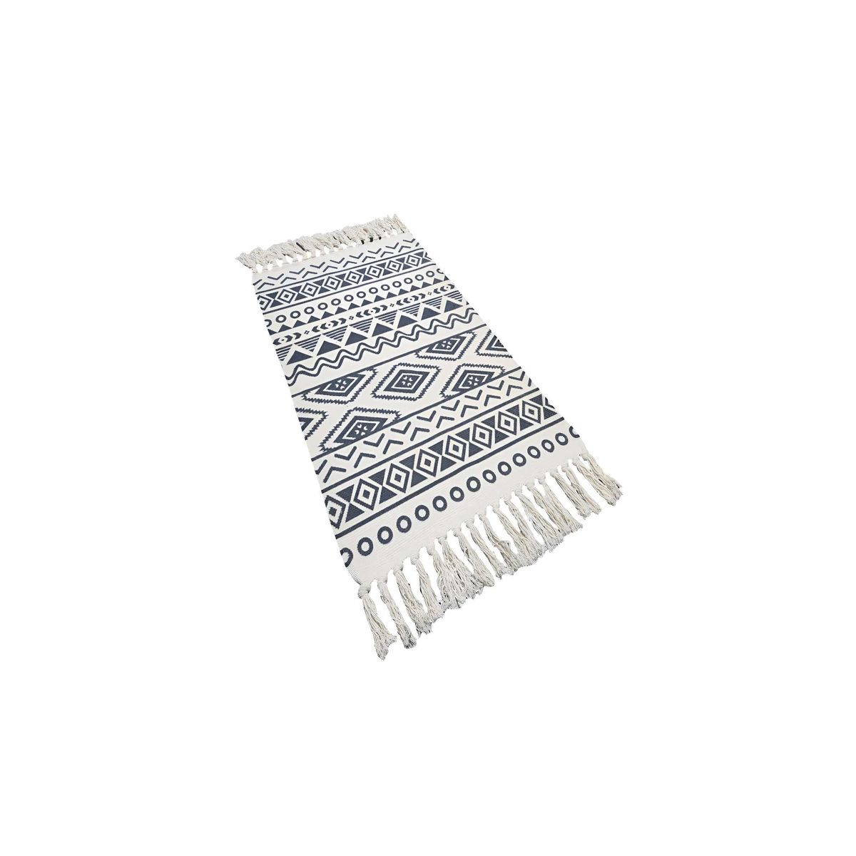 Bajada de cama killim con flecos 110 cm x 60 cm b04, marca GENERICO - Foto Principal