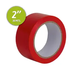 DALI - Cinta Delimitadora Roja 30 m x 5 cm – Demarcación y Señalización