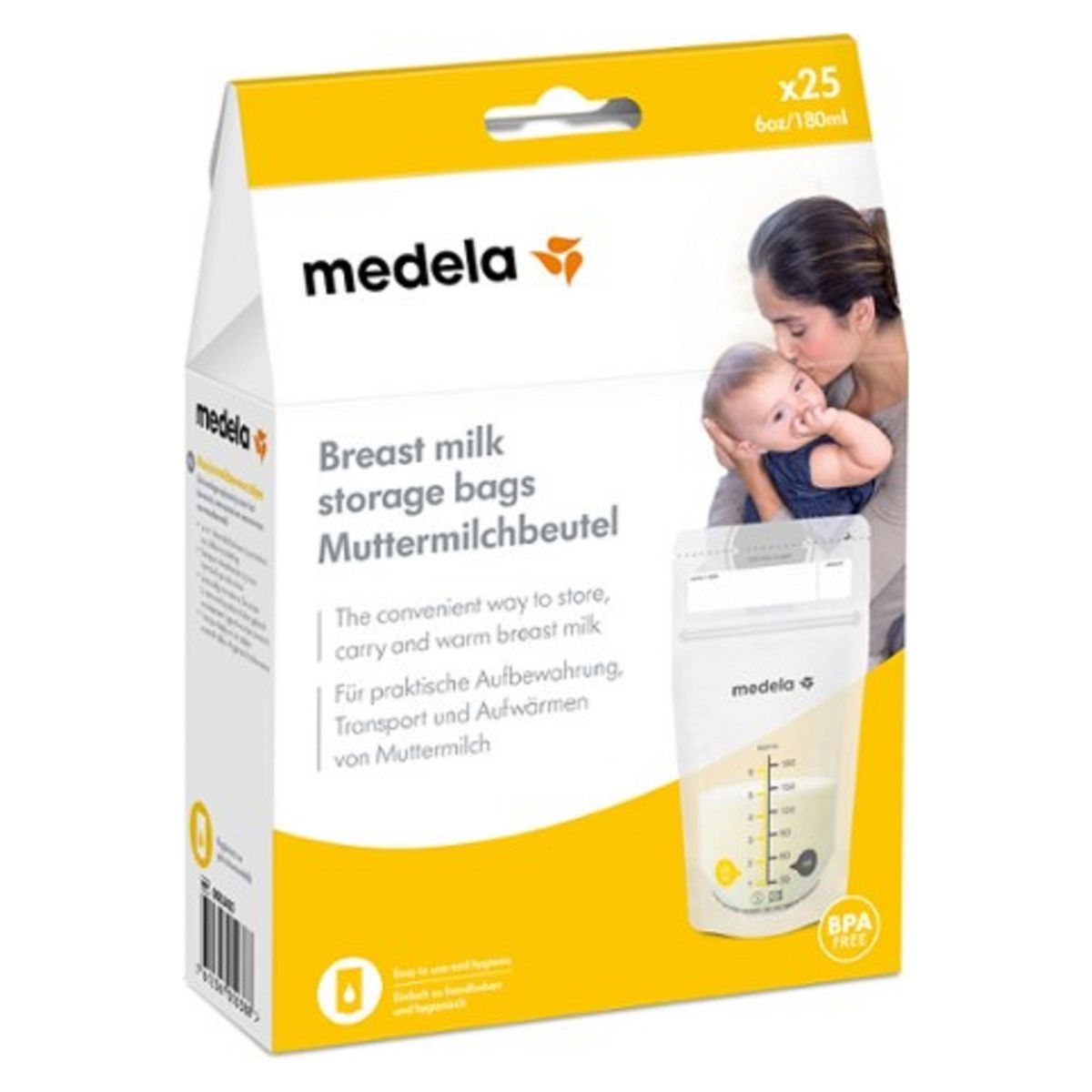 MEDELA - Bolsa Almacenar Leche Materna  25U Medela