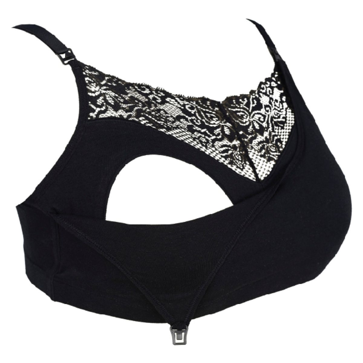 2RIOS - Sostén Lactancia Semi Encaje Algodón Mujer 2Rios