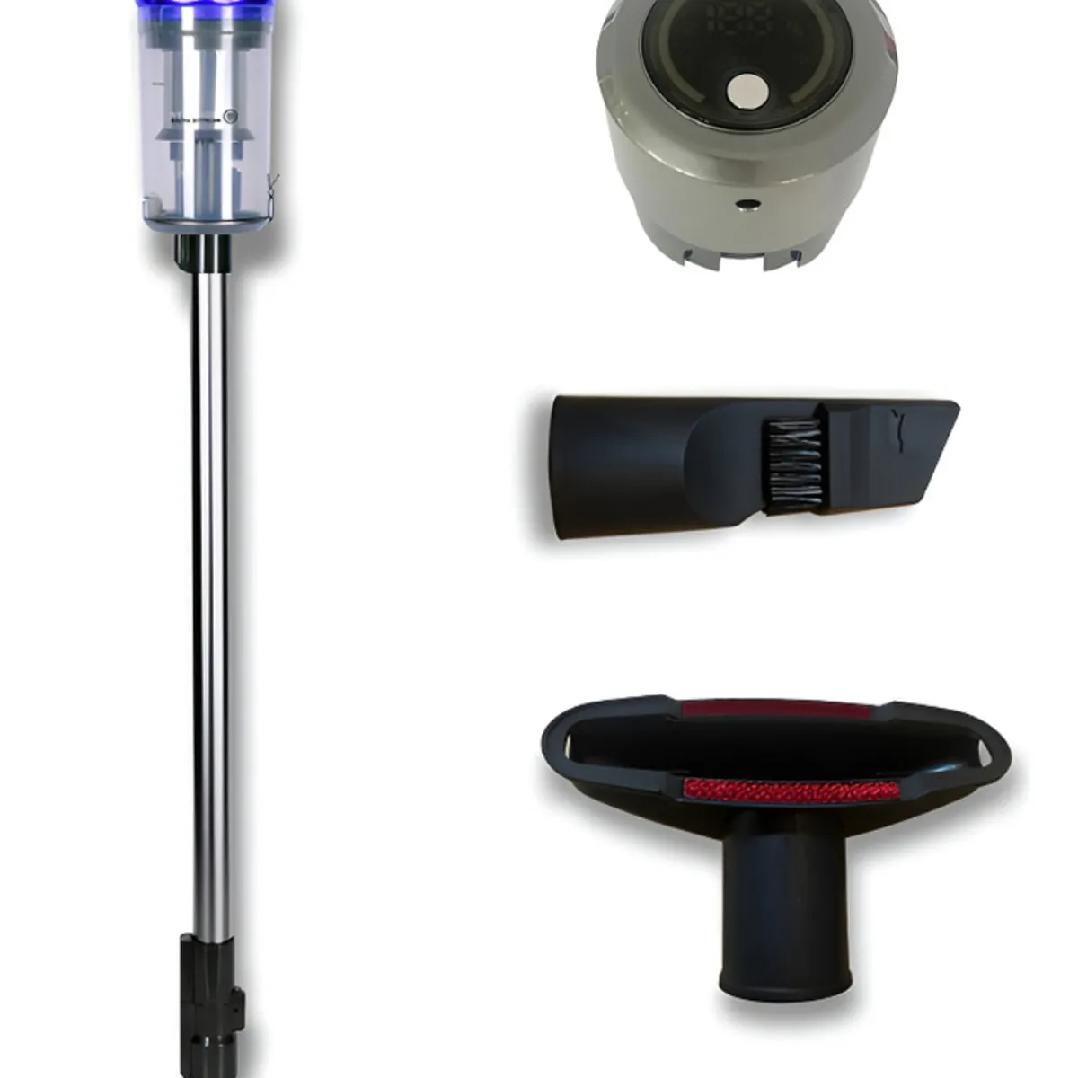 SINDELEN - Aspiradora Vertical Inalambrica Sindelen 200w Api-200si De mano + 2 Baterias 2000mAh