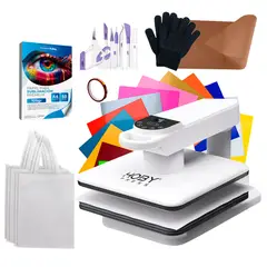 GENERICO - Estampadora Automática 38x38cm HobyPress Full insumos