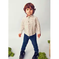 MAYORAL - Camisa cuadros bebé