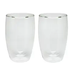 GLASSO - Set 2 Vasos Latte Doble Pared 473ml