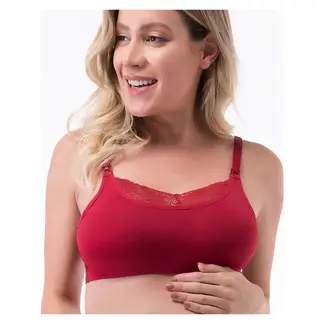 2RIOS - Sostén Lactancia Semi Encaje Mujer