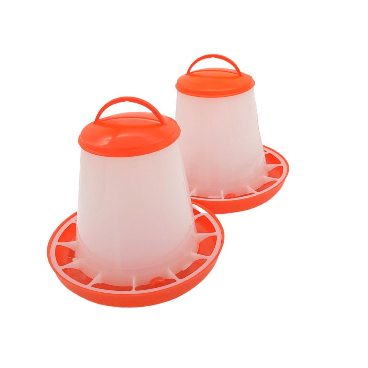 GENERICO - Comedero Gallinas Pack X2 Granja 3kg Aves