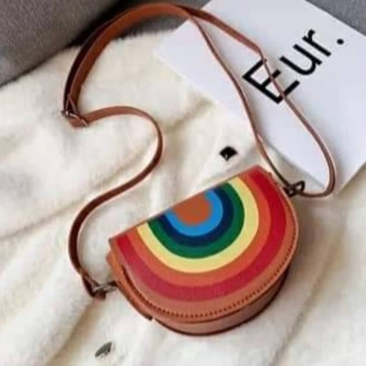 GENERICO - Cartera linda pequeña para niña 15 cm