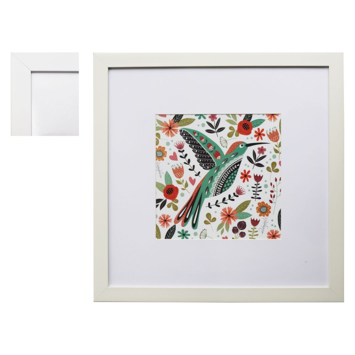 RONDA - Cuadro Picaflor 50X50 Cm Ronda