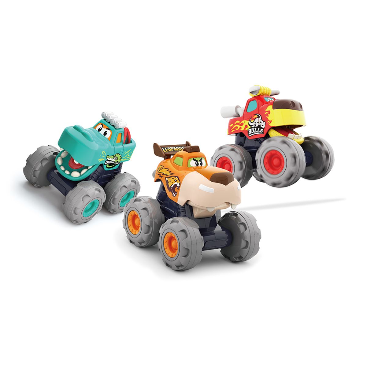 OPALINE - Set Monster Trucks 3 Modelos