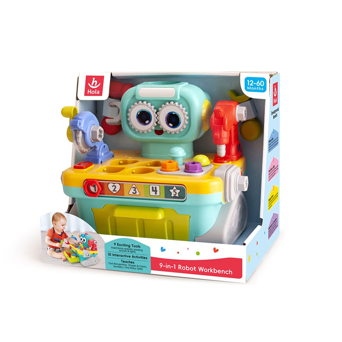 OPALINE - Banco de Trabajo Robot 9 en 1