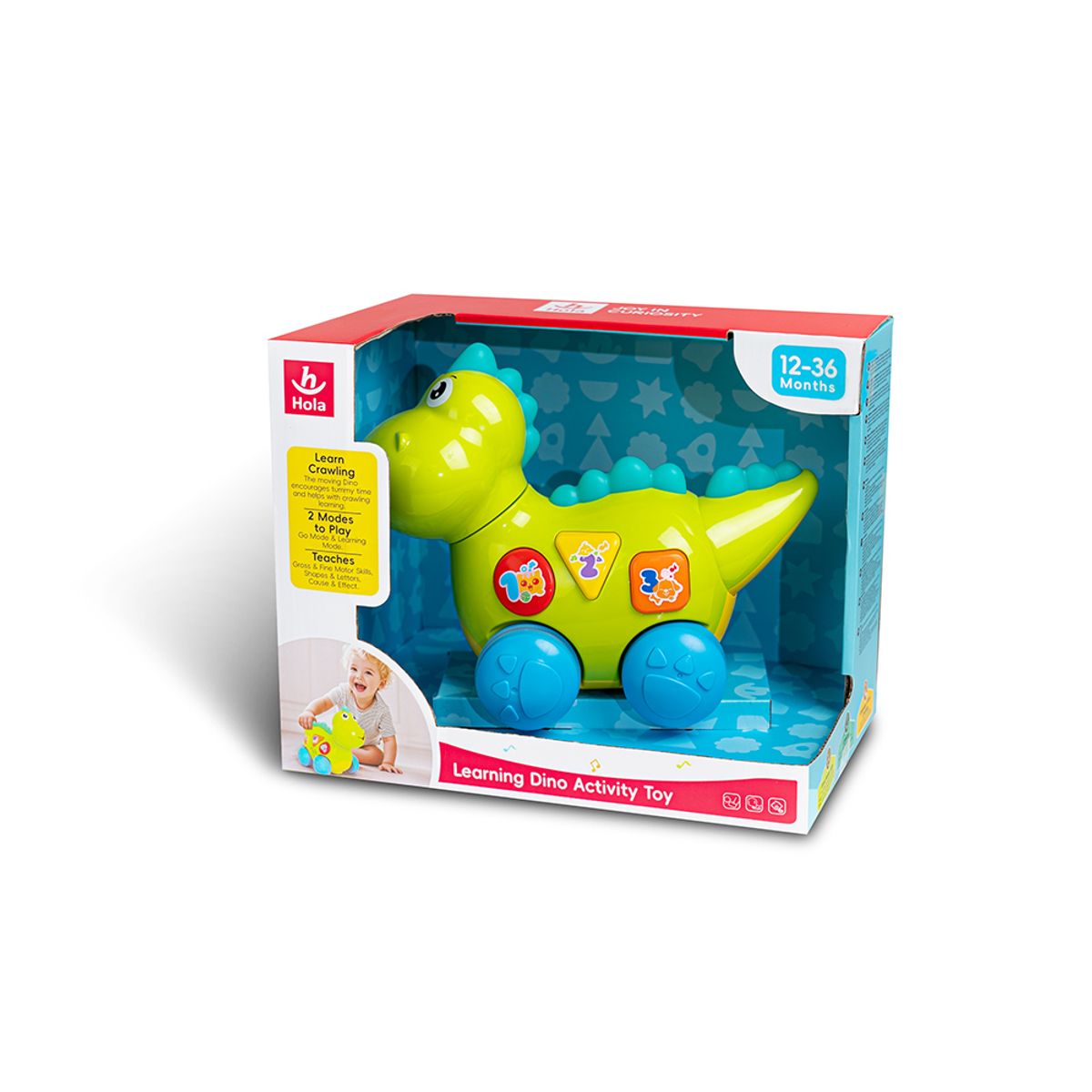 OPALINE - Dinosaurio Educativo Musical con Luces