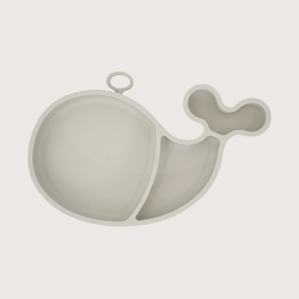 OPALINE - Plato ballena gris
