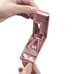 GENERICO - Mini Pastillero Cortador de Pastillas