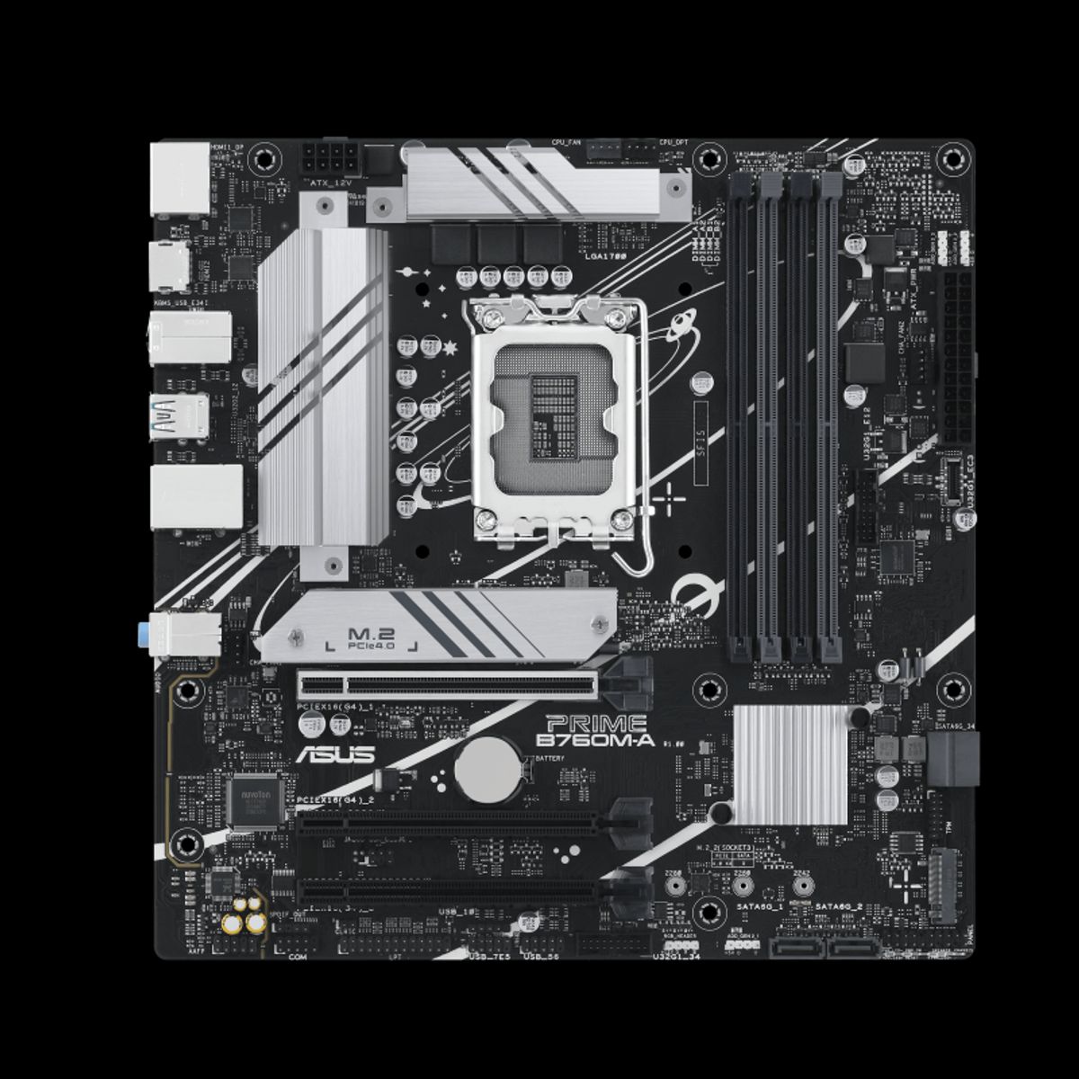 ASUS - Mb S1700 intel - Asus Prime B760m A - 4x Ddr5 - Micro Atx