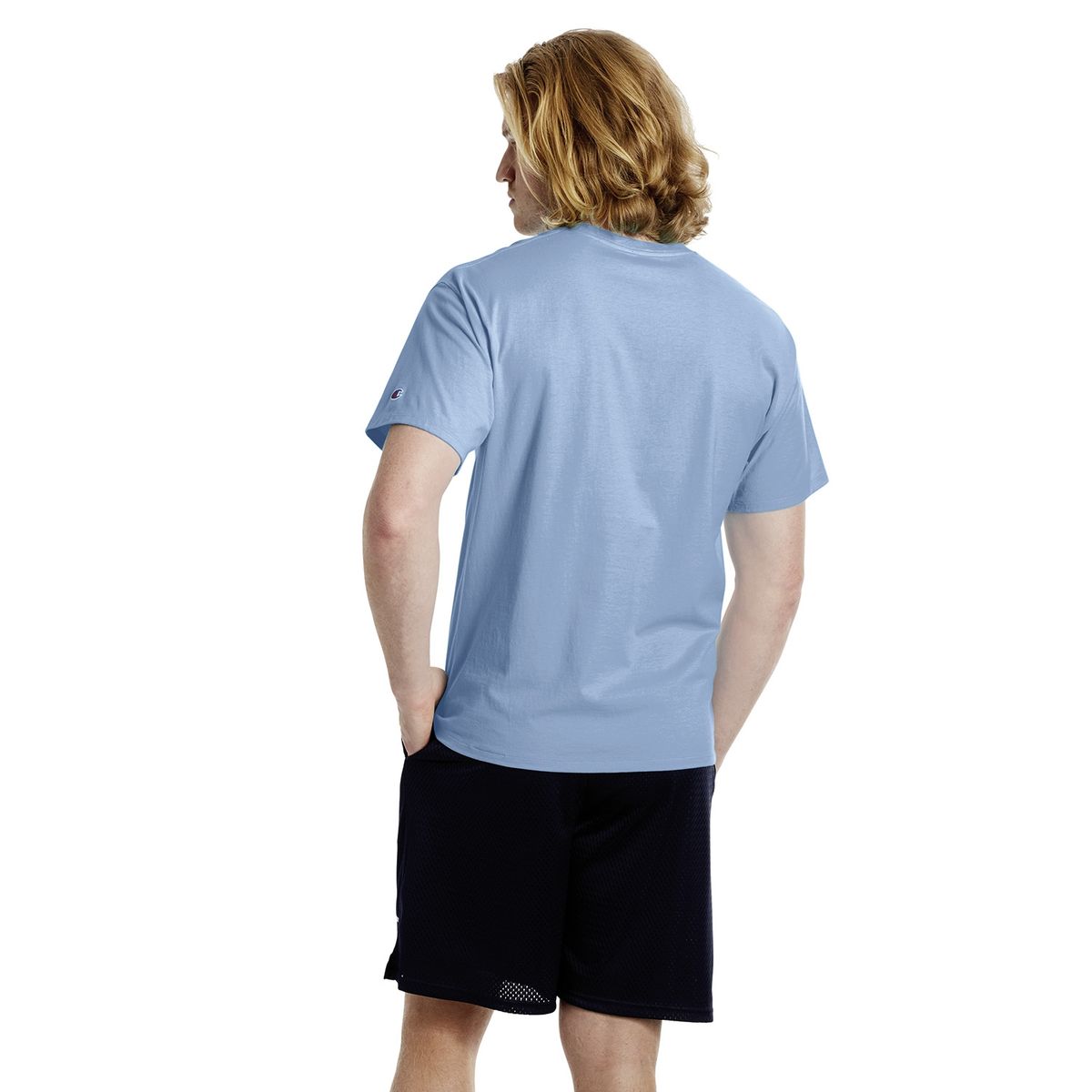 CHAMPION - Polera Manga Corta Algodón Hombre Champion